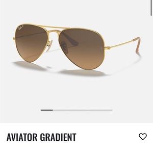 Gold Ray Ban Aviators